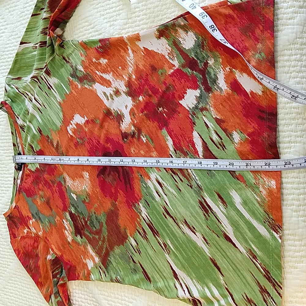 Talbots Stretchy 3/4 Sleeve Top - Picture 7 of 7